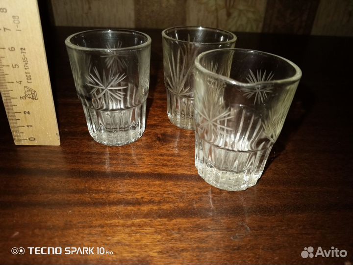 Рюмки бокалы стекло СССР