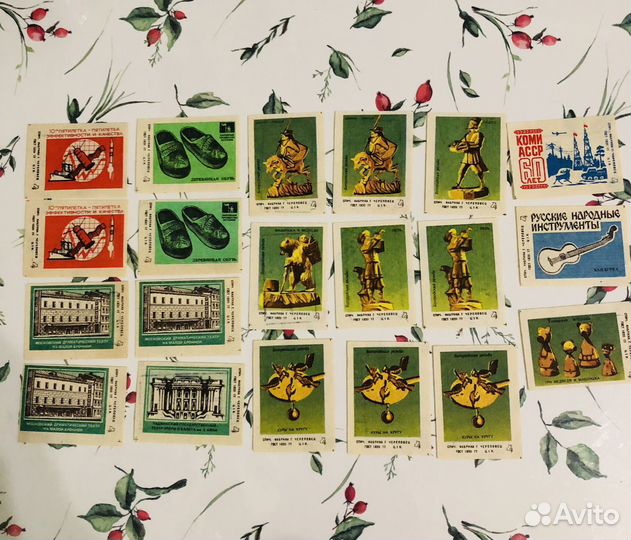 Этикетки спичечные СССР