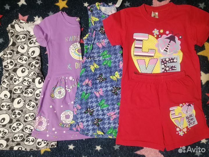 Пакет вещей для девочки, 98-104