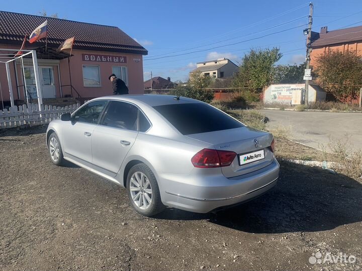 Volkswagen Passat (North America) 2.5 AT, 2012, 183 000 км