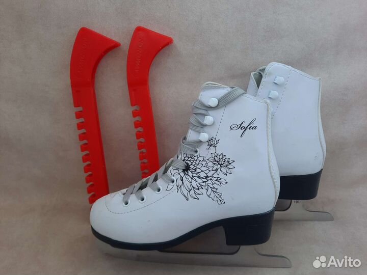 Коньки фигурные 32 размер