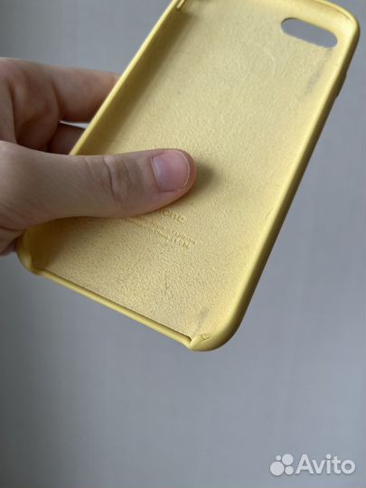 Чехол на iPhone 7 8 желтый