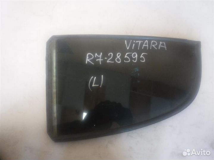 Стекло двери задней левой (форточка) Suzuki Grand