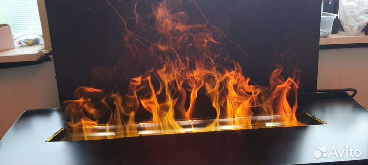 Паровой электрокамин 3d любой размер