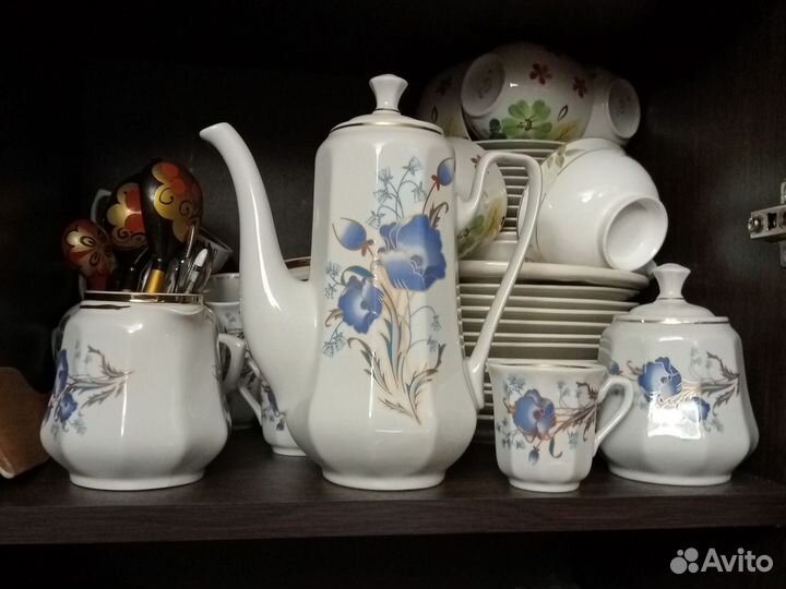 Кофейный сервиз СССР фарфор
