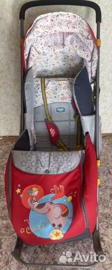 Детские санки коляска