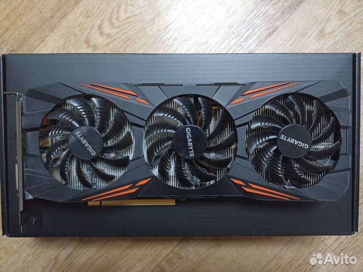 Видеокарта gigabyte nvidia GeForce GTX 1070 gaming