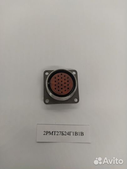 Разъем соединитель 2рмт27Б24Г1В1В