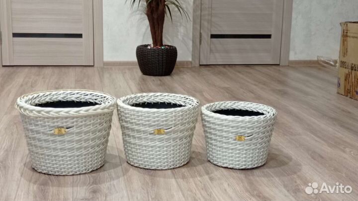 Наборы кашпо 12,16,20 л