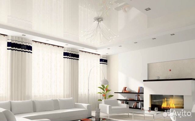 Натяжные потолки. Под ключ