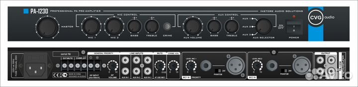 Профессиональный предусилитель CVGaudio PA-1230