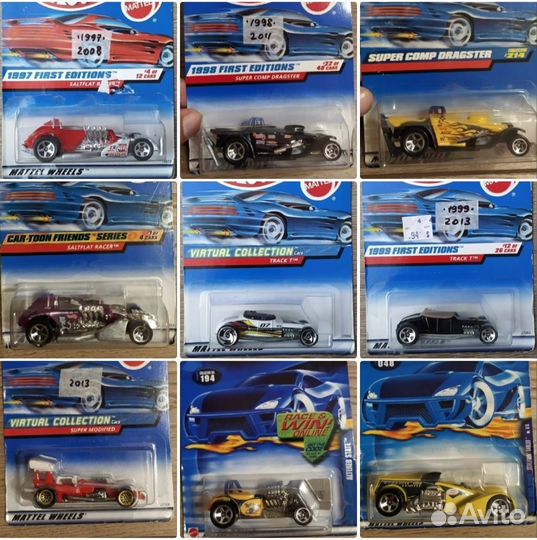 Hot wheels 5+1(подарок)