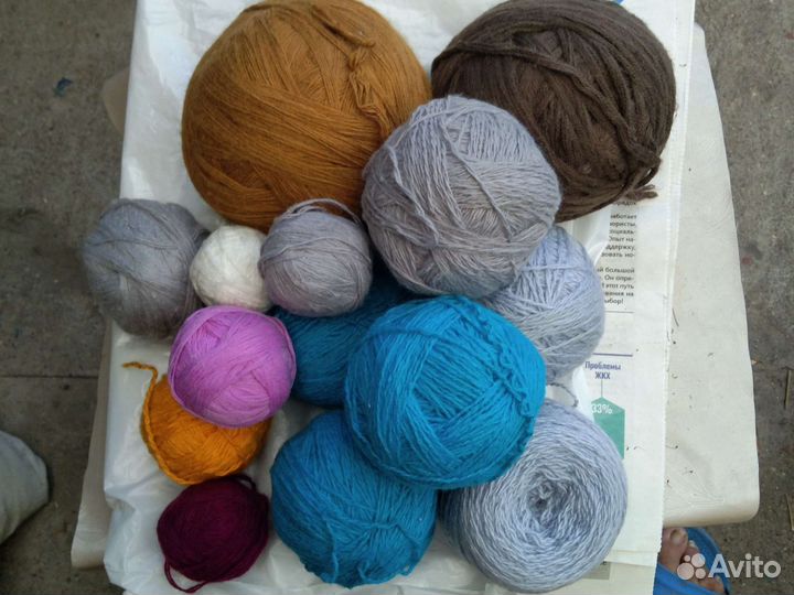 Пряжа нитки для вязания цена за все