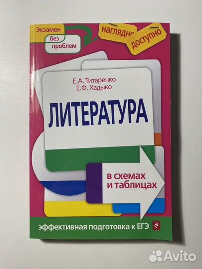 Титареко Хадыко Литература в схемах и таблицах