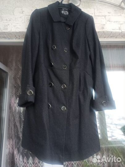 Пальто серое 50-52