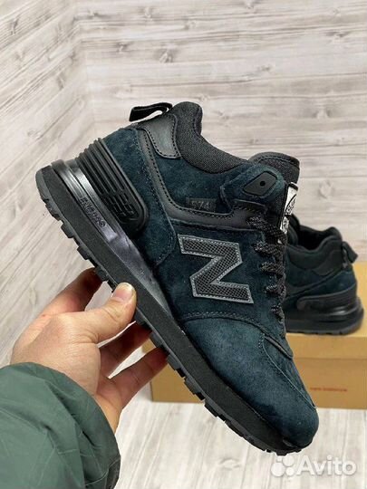 Кроссовки New Balance 574 Stone Island зимние