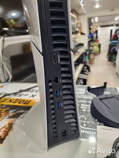 PS 5 slim состояние нового без дисковода