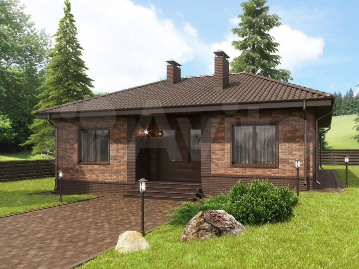 Дом 116 м² на участке 15 сот.