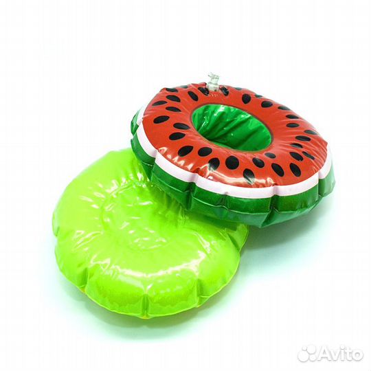 Арбуз надувной подстаканник