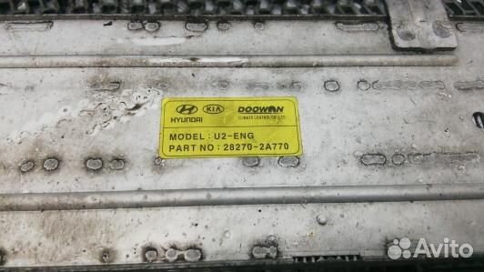 Радиатор интеркуллера hyundai I30 GD (TNI10KC01)