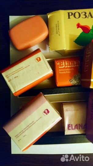 Туалетное мыло Elana, Florena (ГДР, 1970-1980 гг)