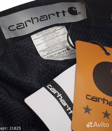 Бейсболка carhartt черная