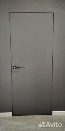 Скрытые двери межкомнатные под покраску