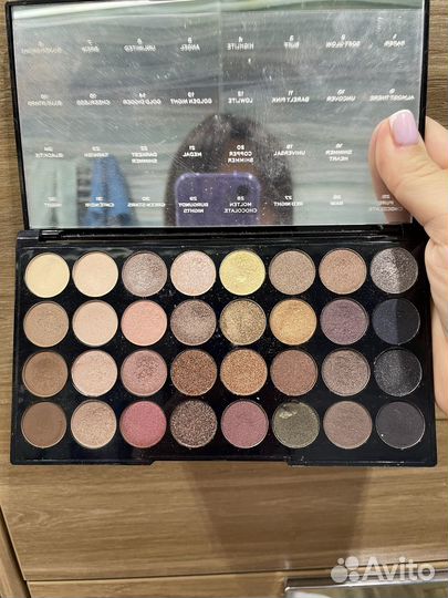Палетка теней revolution