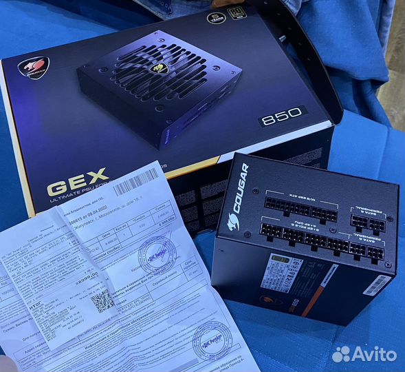 Блок питания Cougar GEX 850W чек днс