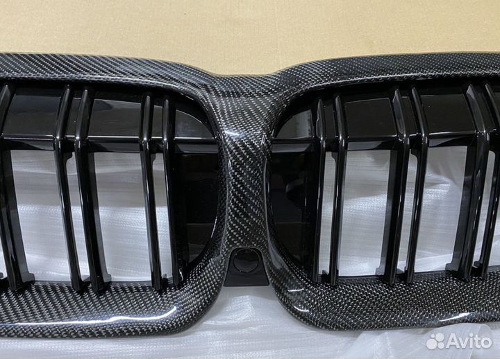 BMW G20 решетка радиатора в М стиле, карбон
