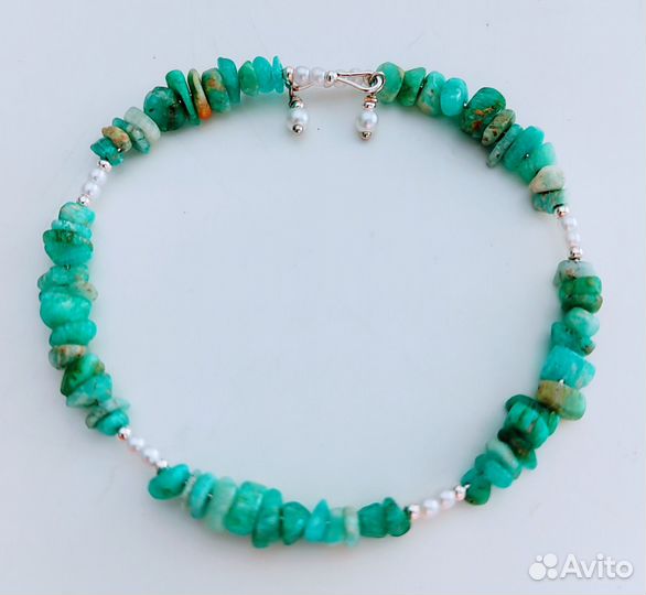 Браслет из натурального Амазонита
