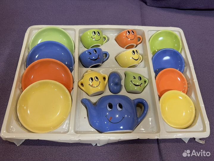 Сервиз чайный игрушечный