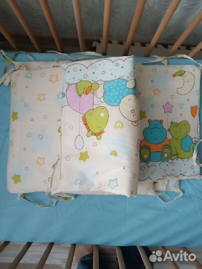 Детская кровать IKEA с матрасом