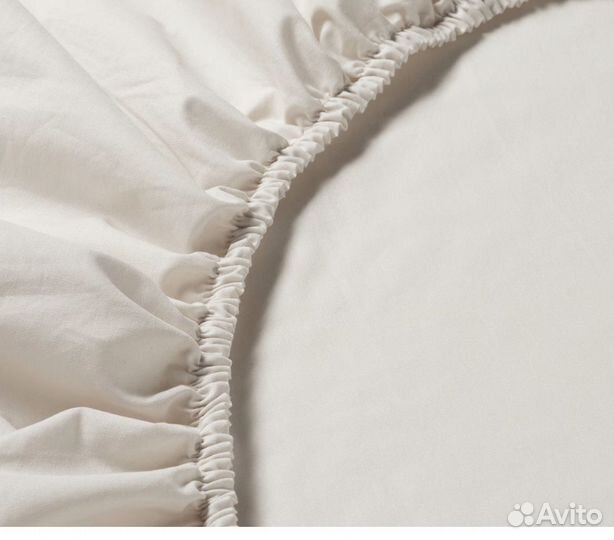 Простынь на резинке икеа 90*200*26