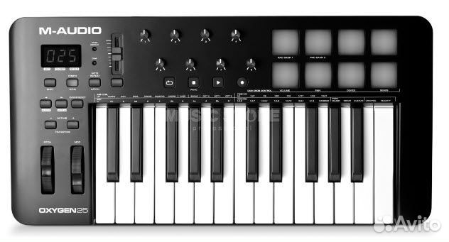 USB midi контроллер M-Audio Oxygen 25 MK V