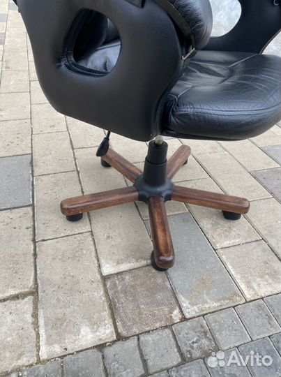 Кресло кожа