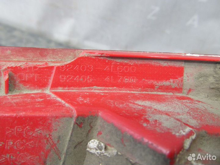 Птф задний левый Hyundai Solaris 1 (RB) 14-17 Б/у