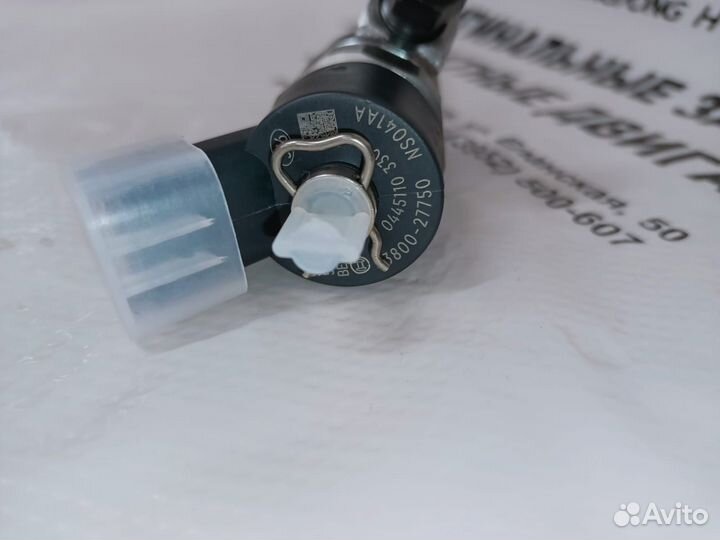 Форсунка топливная hyundai SantaFE 3380027750