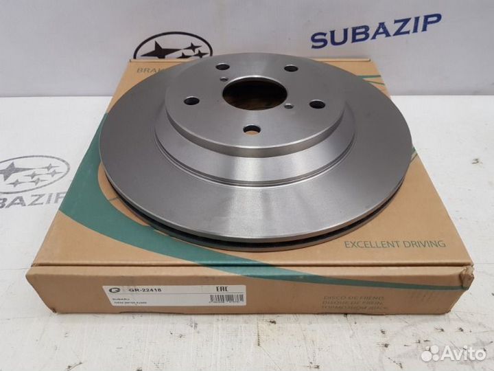 Диск тормозной задний Subaru Forester S14