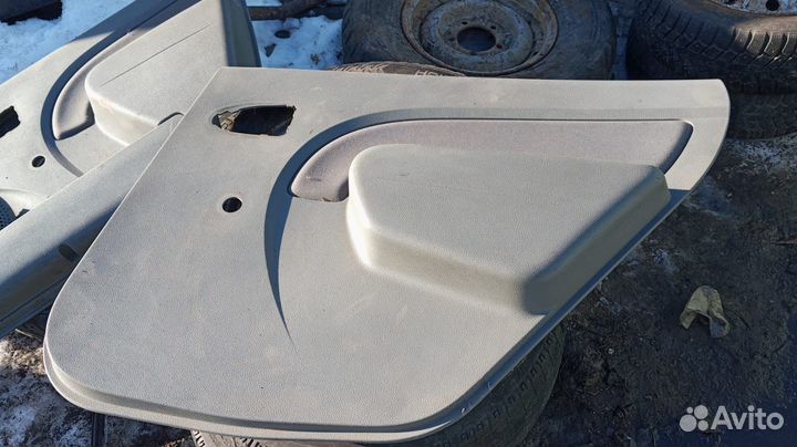 Дверные карты renault logan 1