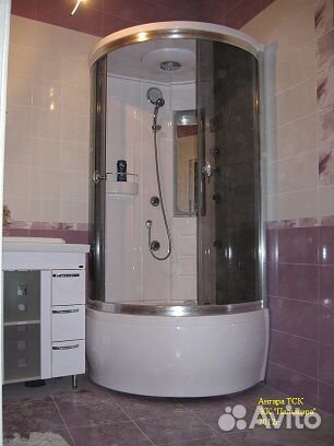 Установка душевых кабин и перегородок в Сочи