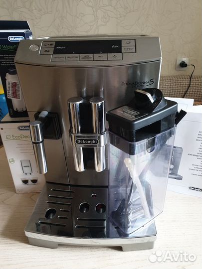 Кофемашина delonghi primadonna s delux