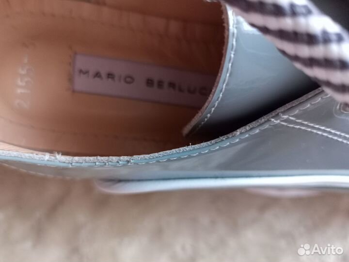 Кожаные новые туфли