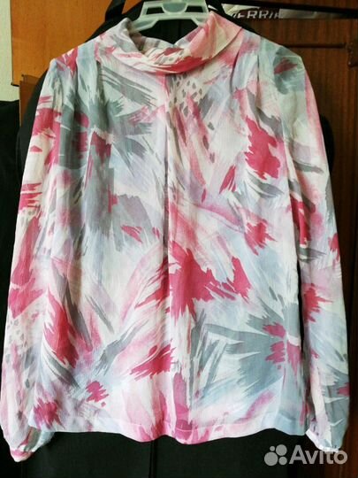 Шифоновая блузка 48р