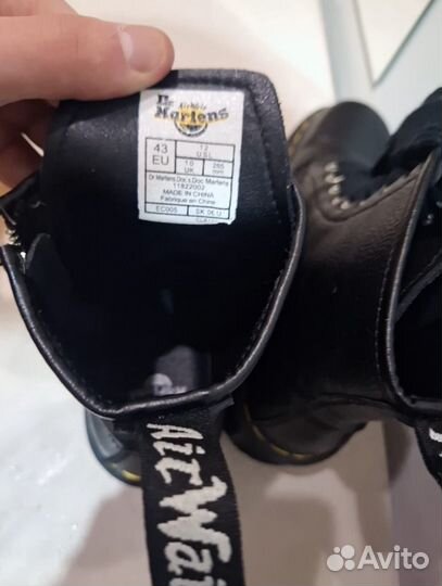 Ботинки Dr. Martens X Rick Owens