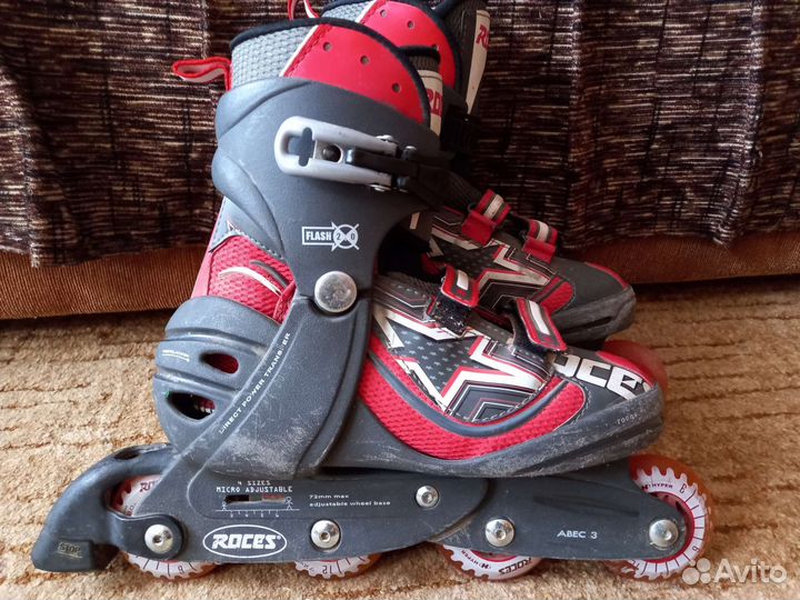 Раздвижные роликовые коньки Roces 36 - 40
