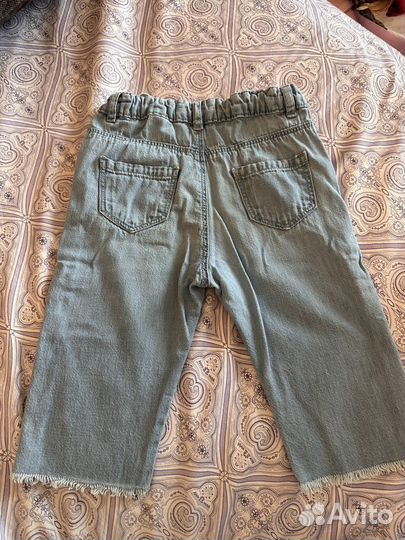 Джинсы zara для девочки 12-18 месяцев