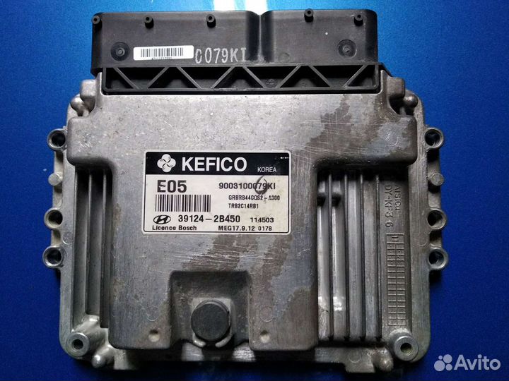 Эбу двигателя Hyundai Solaris 1.4 АКПП