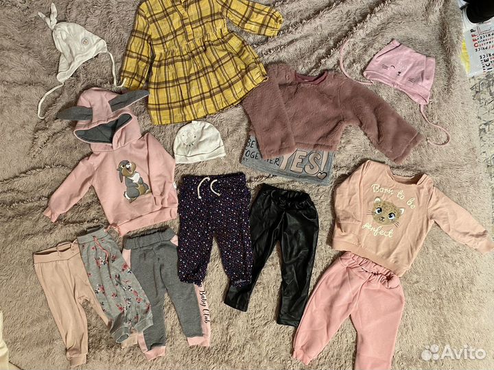 Вещи пакетом от 1года до 1,5(примерно)