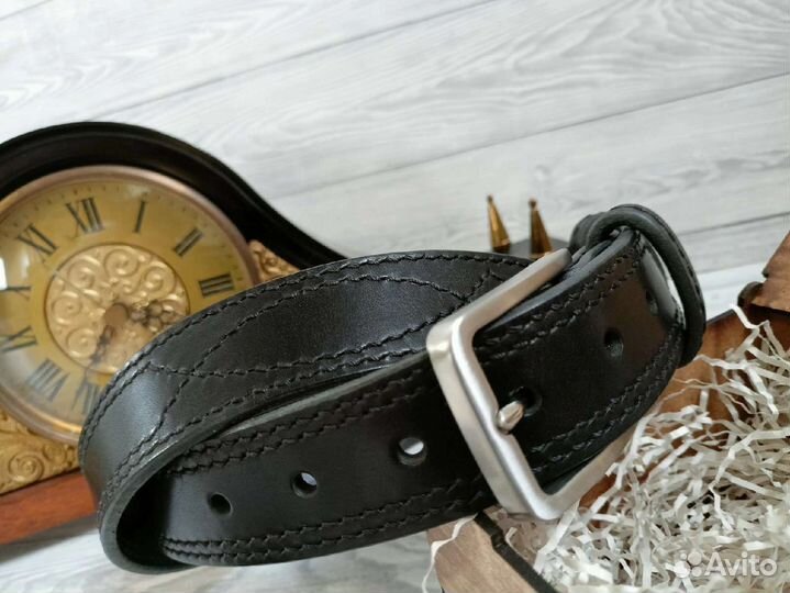 Ремень кожаный